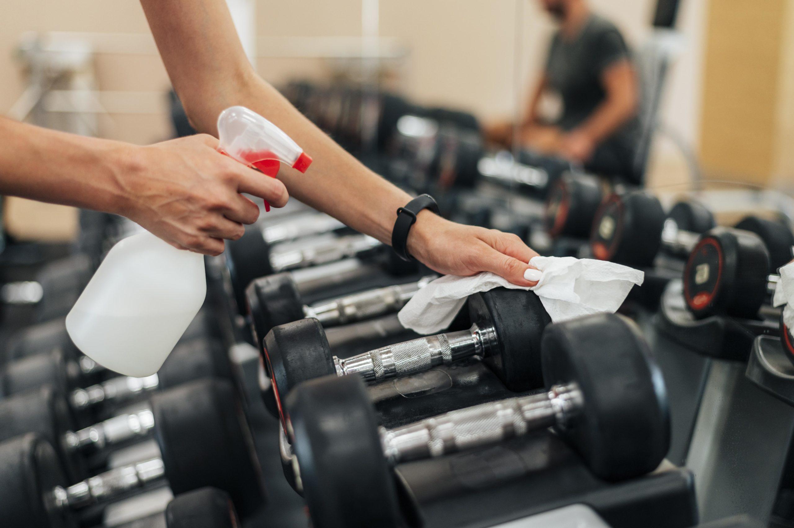 Centros de deporte, salud y limpieza: como mantenerlos