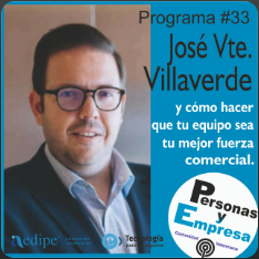 José Vicente Villaverde en el Podcast Personas y Empresas CV