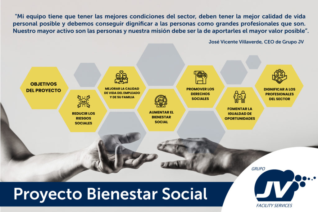 bienestar social en el sector limpieza