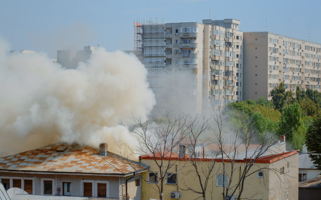 Restauración de inmuebles después de un incendio